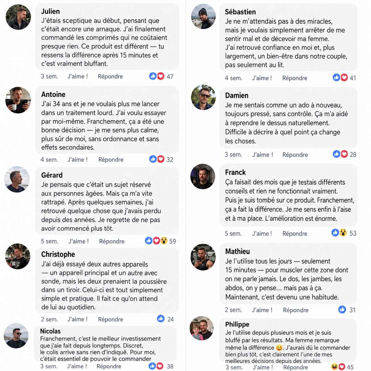 Nudea – Appareil masculin pour la performance et le contrôle